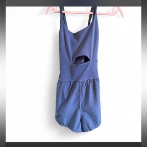 FP Movement by Free People Blue Jumpsuit Romper Like new